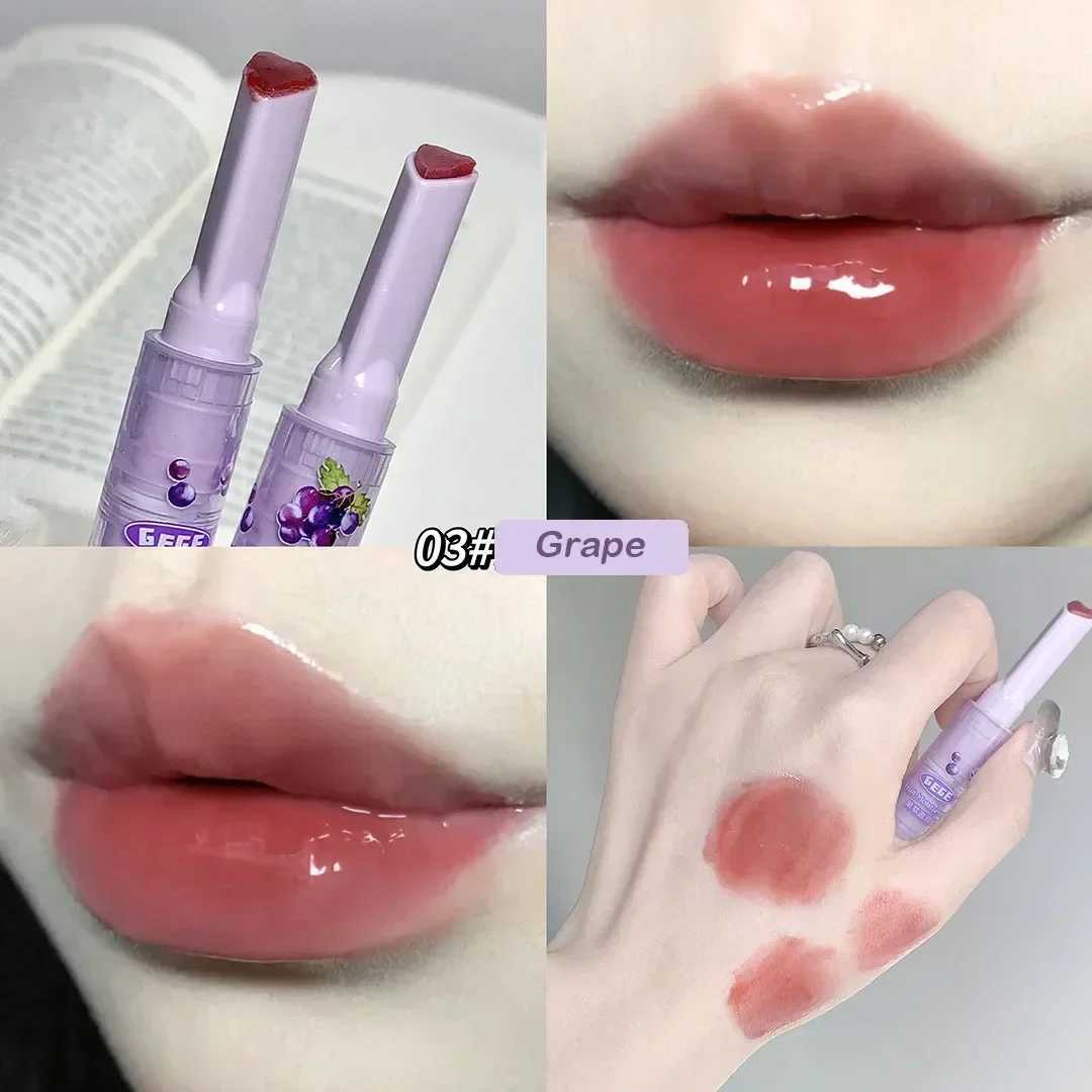 1/3PCS Mirror Water Light Lip Glaze JellyLip Gloss Long Lasting Moisturising Love Heart Solid Lipstick Pen Makeup CosmeticXJ241223