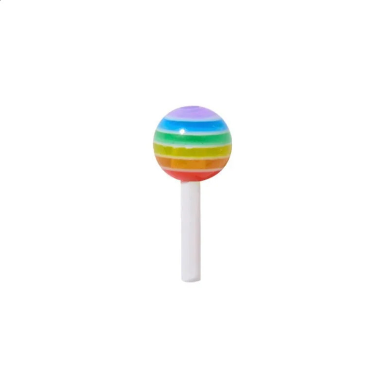 50pcs Miniature Lollipop 1 12 kawaii charm for Nails Crafts Jewelry Cute 3D Studs Charms Jewelry 3D Lollipop Charms 241223