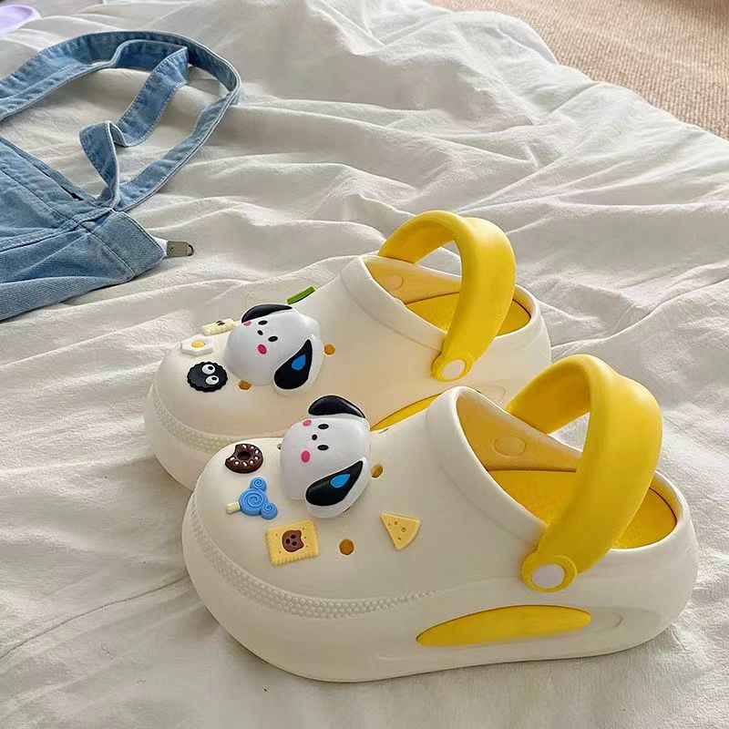 2025 free shipping new for womens pink rose red yellow brown Multiple styles of height increasing anti slip thick soled beach slippers