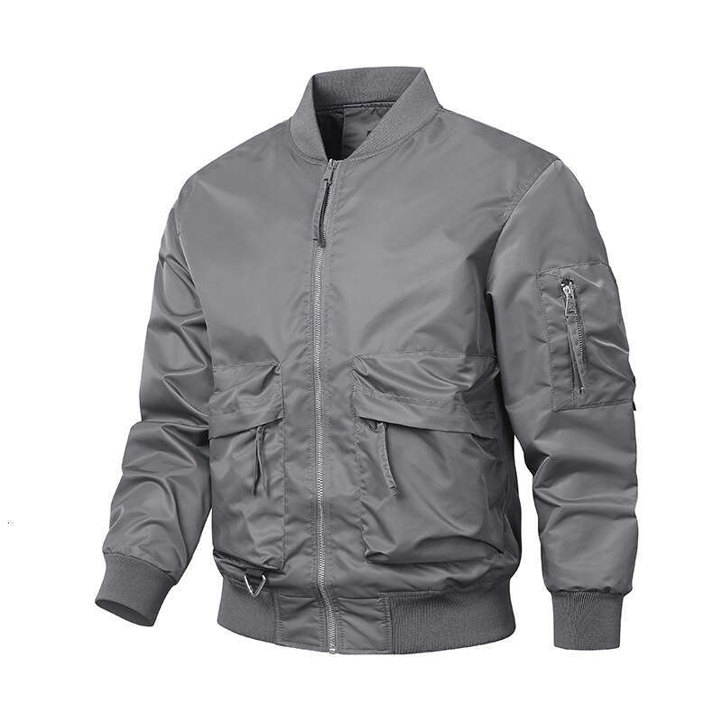 Workwear autumn and winter tough guy live broadcast Air Force MA1 pilot men's flight jacket