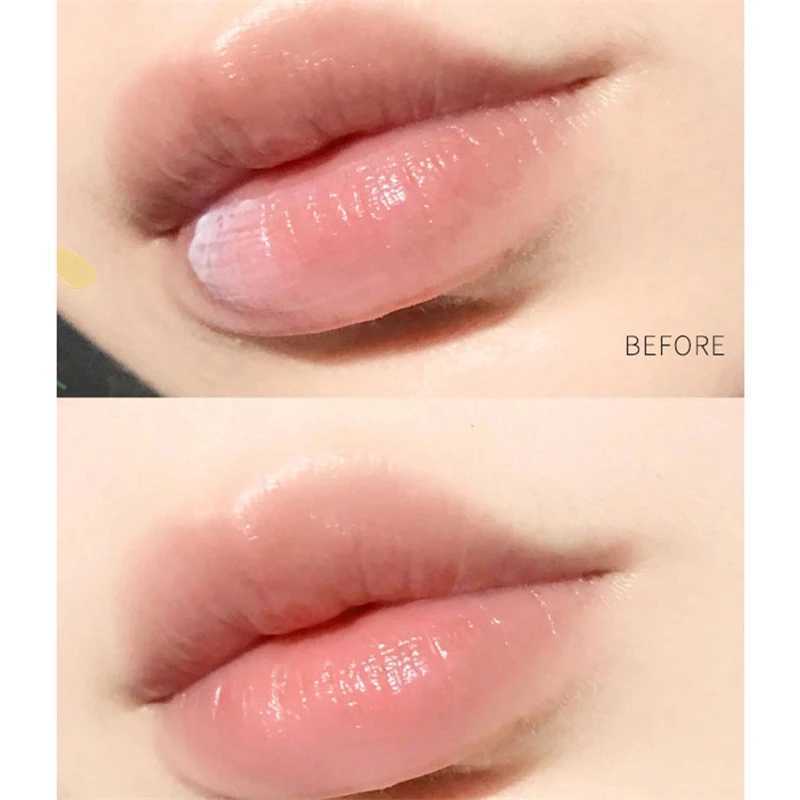 4 pieces of natural plant lipstick whitening lipstick basic moisturizing cream anti crack lip care jelly color makeup lip glossW241223