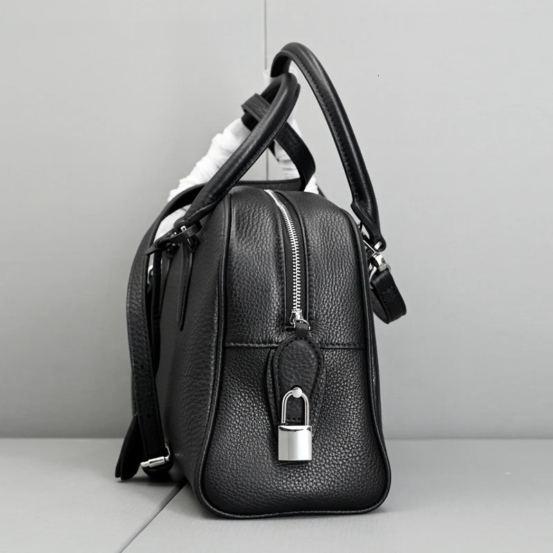 Genuine Handbag 26Cm/22Cm Top Layer Leather New Woman Shoulder Crossbody Bag Commute Versatile Soft