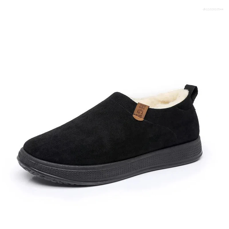 Casual Shoes Winter Men Ankle Waterproof Non Slip For Keep Warm Plush Plus Size 47 48 Footwear Chaussure Homme