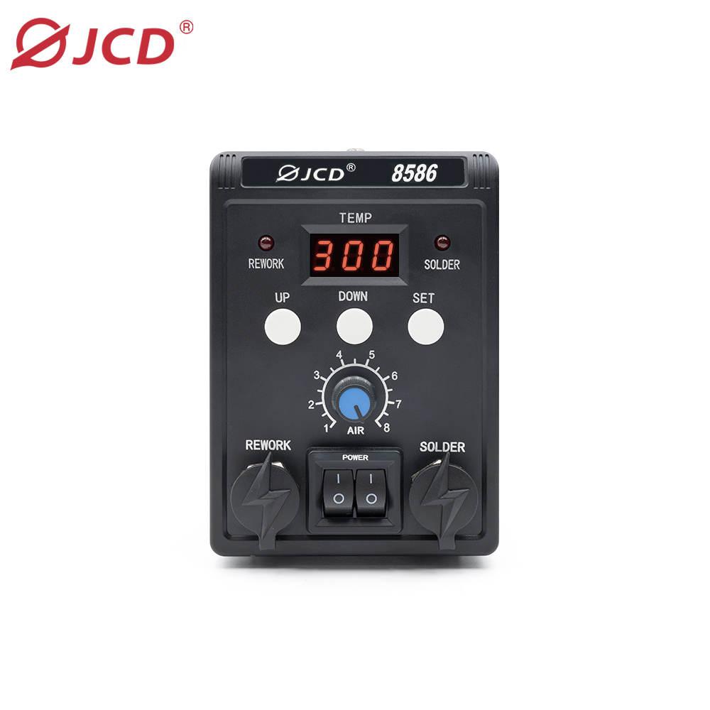 JCD 8586-BPrecision digital temperature controlled soldering station suitable for electronic repair and DIY, fast heating, precise temperature control