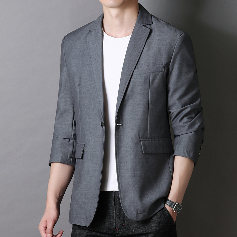 K55 Men's Business Formal Suit - Premium Fabric with Classic Fit