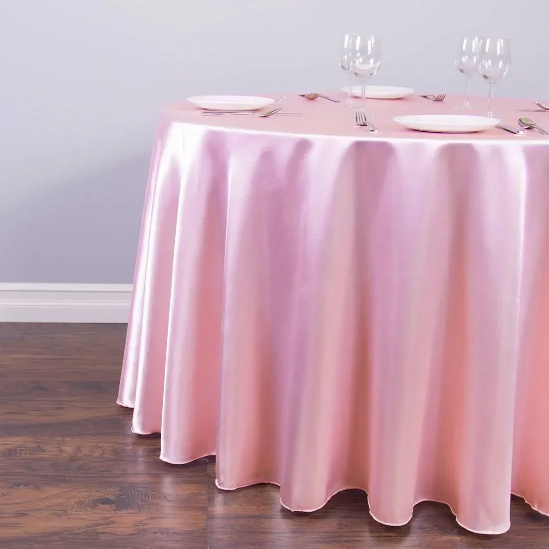 FPF.5 Tablecloth Wedding Solid Birthday Wedding Banquet Birthday Wedding Banquet Restaurant Festival Party Black