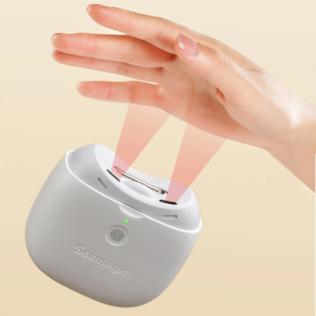 Youpin Seemagic Electric Automatic Nail Clipper pro Touch start infrared protection Upgrade cutter head with led light Trimmer 241223