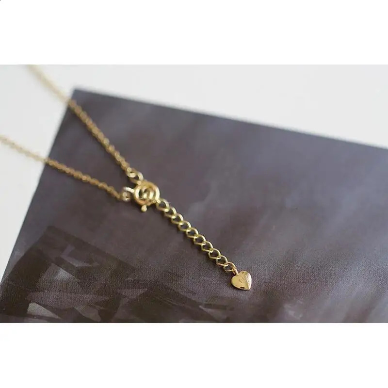 GOLDtutu 14K Real Solid Gold Crystal Charm Bracelet Minimal Simple Style Minimalist Jewelry kj181 241220