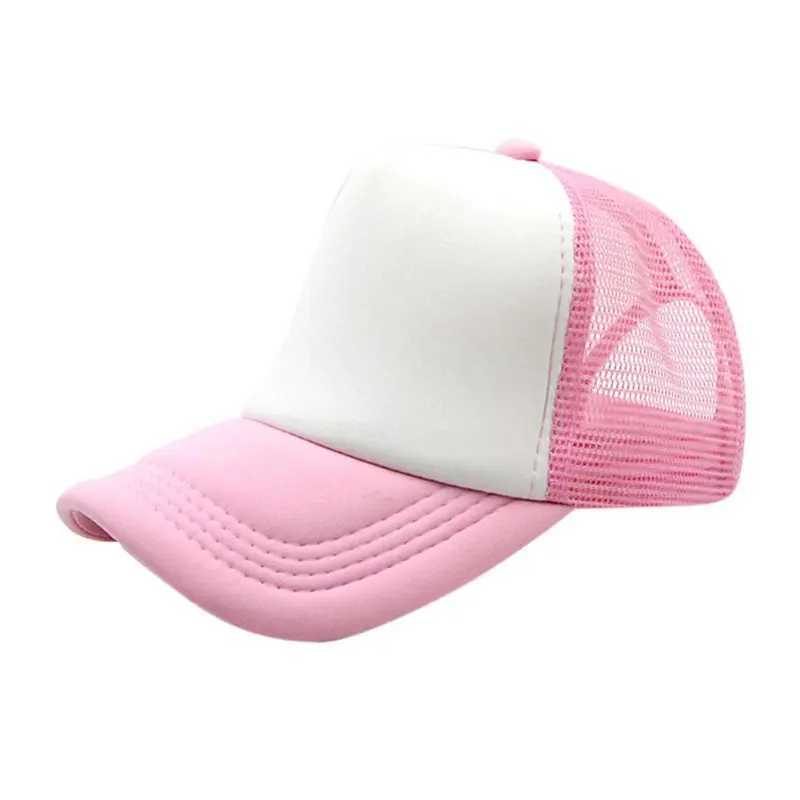 Caps Hats Childrens baseball caps boys and girls summer fashion visual hats boys and girls casual snapshot hats mesh hip-hop hats H241223