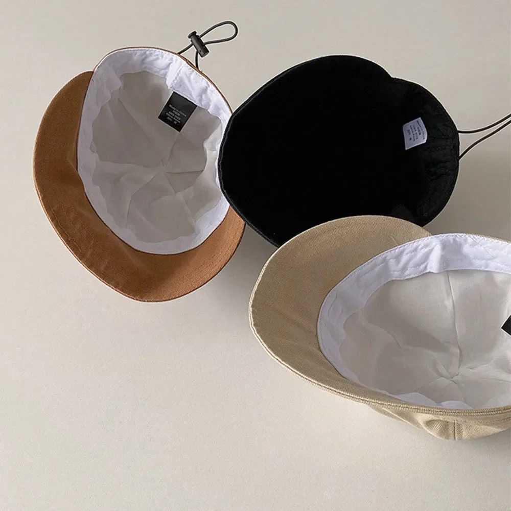Caps Hats 1-3Y Spring Summer Sun Hat Beach Preschool Baby Baseball Hat Children Visor Hat Girls Travel Children Sun Hat H241223