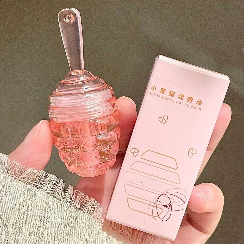 Honey jar lipstick fruit lipstick lasting moisturizing nourishing lipstick gloss care cosmeticsW241223