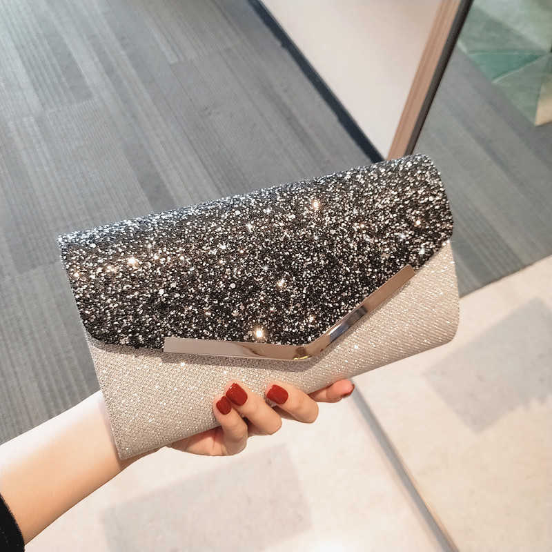 Clutch Bag Fashion Temperament Handbag Womens New Celebrity Banquet Bag Chain Single Shoulder Bag Dinner Bag Dress Bag Handbag 240920