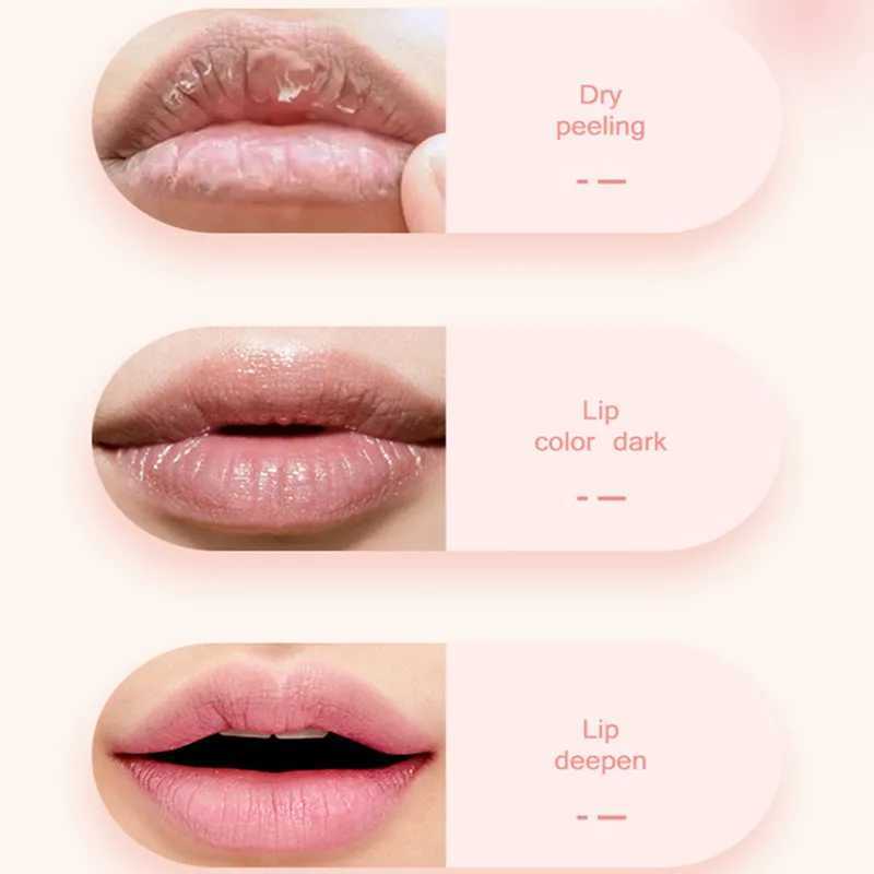 Temperature Color Change Jelly lipstick Natural Nutrition Moisturizing lipstick Repair Dry Crack Lipline Lip CareW241223
