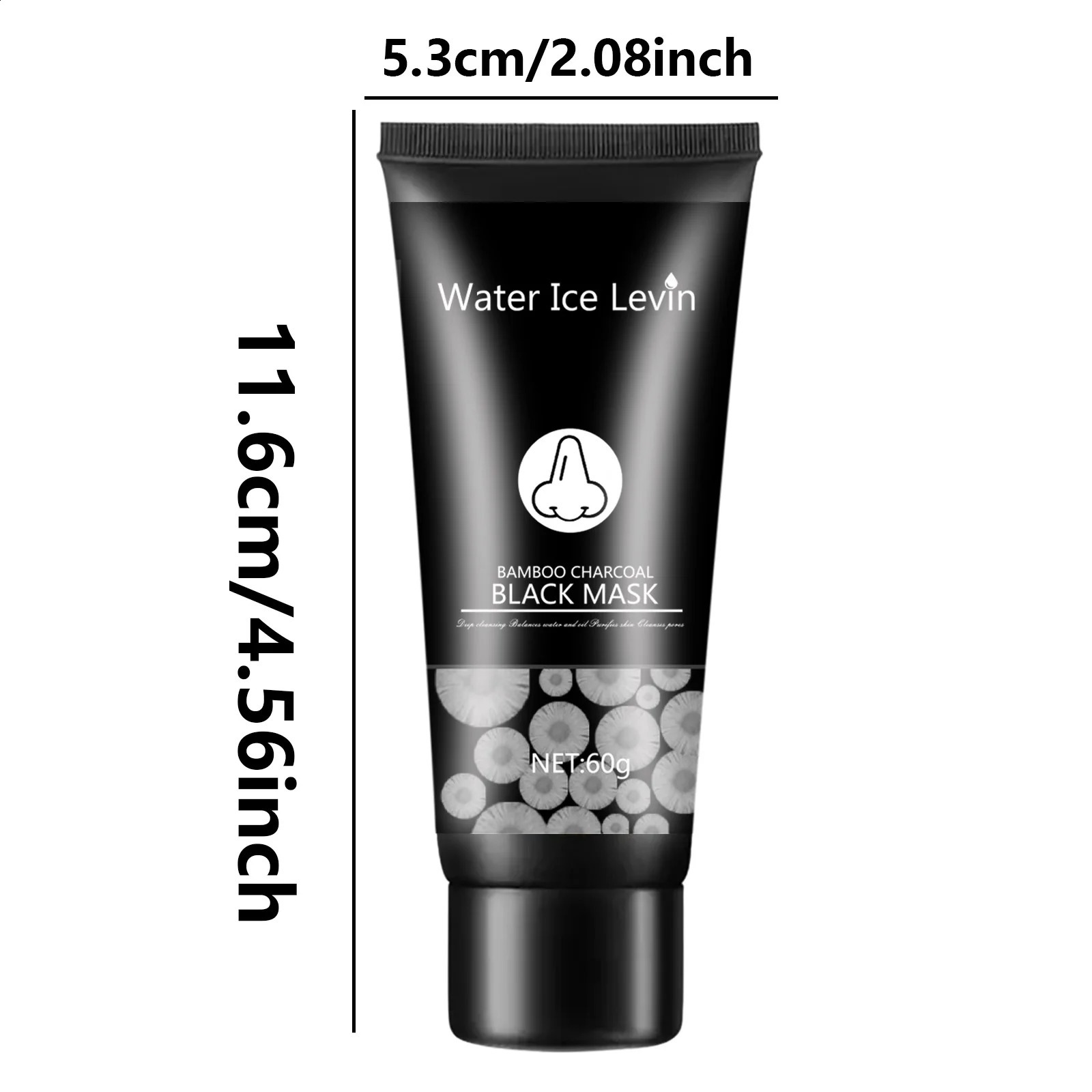 Bamboo Charcoal Mask Blackhead r Deep Facial Masks Deep Cleansing Purifying Peel Off Black Nud Shills Face Care Black Mask 241223