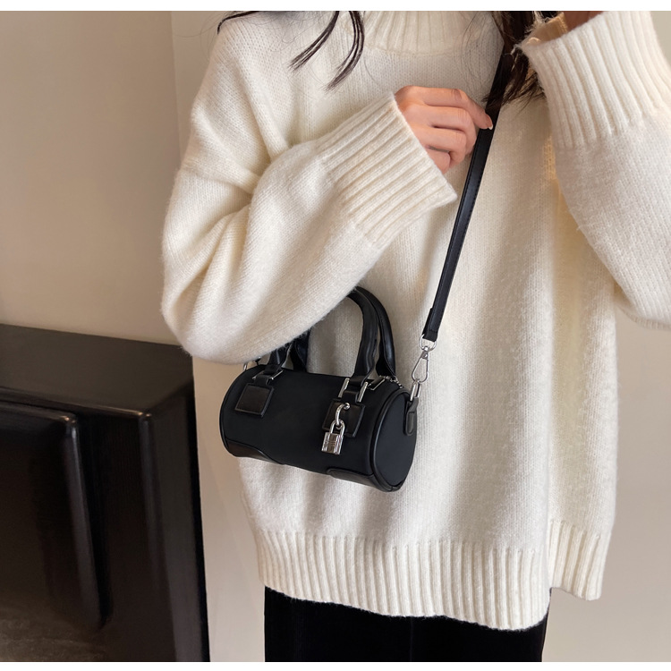 2025 Designer Free 2025 3 shipping New Single Shoulder for Women black Matte Boston Cyder Bag crossbody handbag