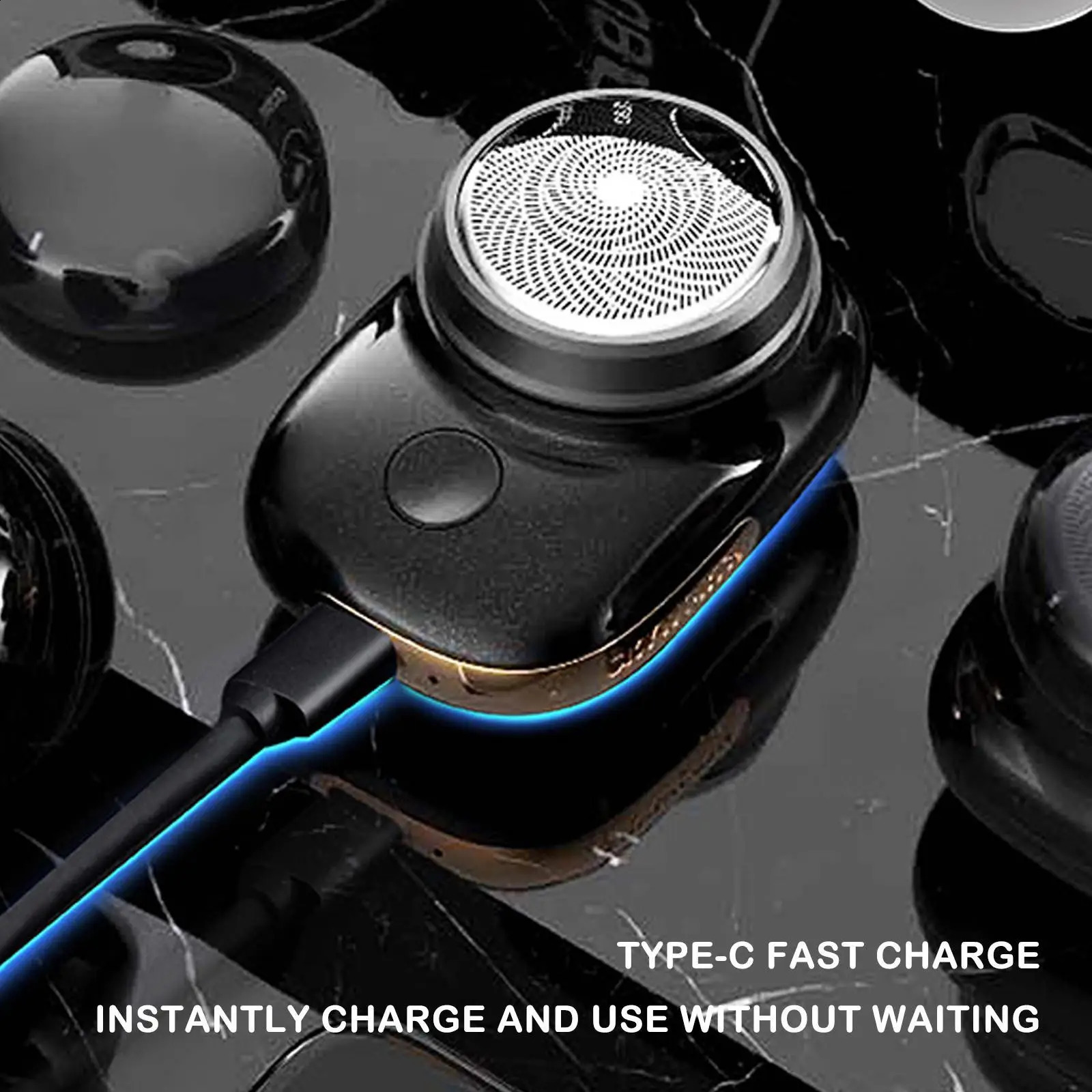 Portable USB Electric ZAO Razor For Men Mini-Shave Pocket Electric Mini Shaver Beard Trimmer Razor Portable Electric Shaver Tool 241223