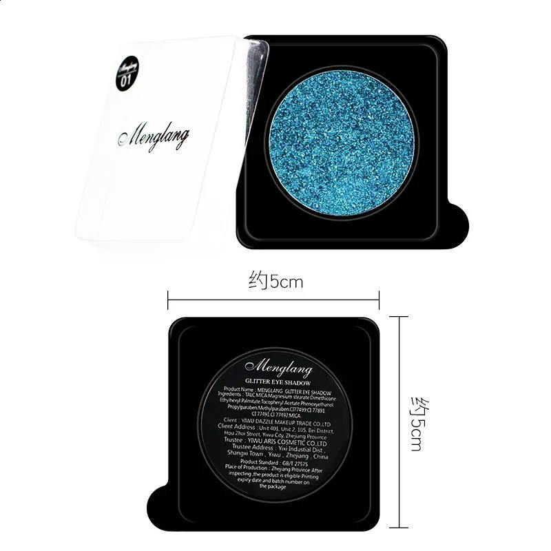 Gorgeous Glitter Eyeshadow Long Lasting Waterproof Pearlescent Glitter Shimmer Eye Shadow Colorful Eye Makeup Tint Cosmetics 241223