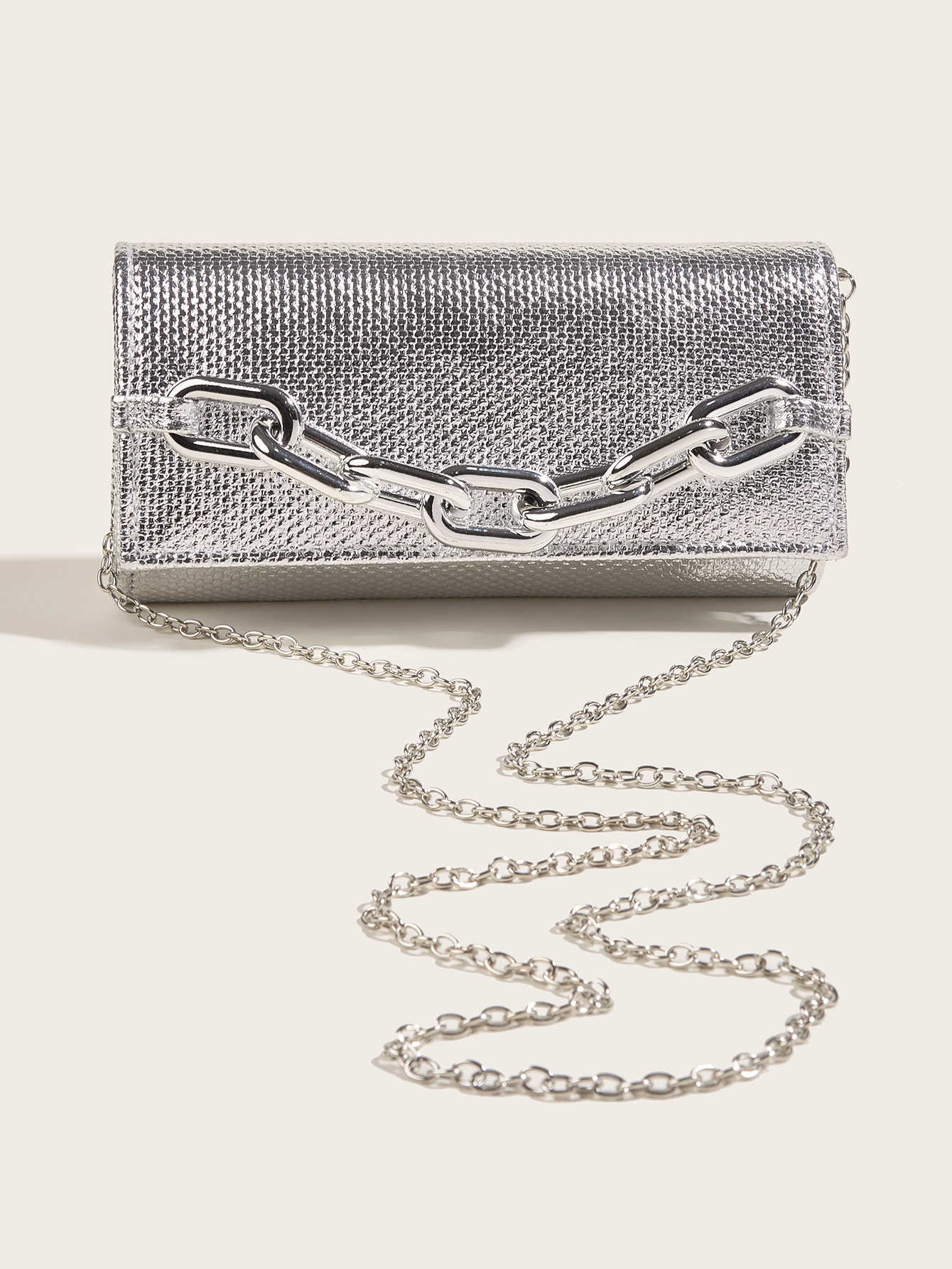 Clutch Bag Dinner Bag Acrylic Chain Handbag Gold and Silver Two Color Hard Shell Womens Tote Bags 240920