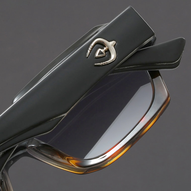 Square Steampunk Sunglasses Men Cool Sunglasses for Men Women Personalized Thick Oversized Designer y2k Cyberpunk Futuristic gothic retro vintage S189