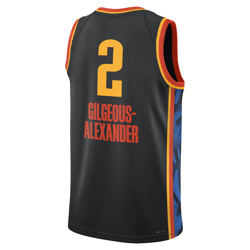 25 26 OKC Thunde Basketball Jerseys SGA Shai Gilgeous Alexander Chet Holmgren Jaylin Williams Isaiah Hartenstein Caruso Luguentz Dort Russell Westbroo