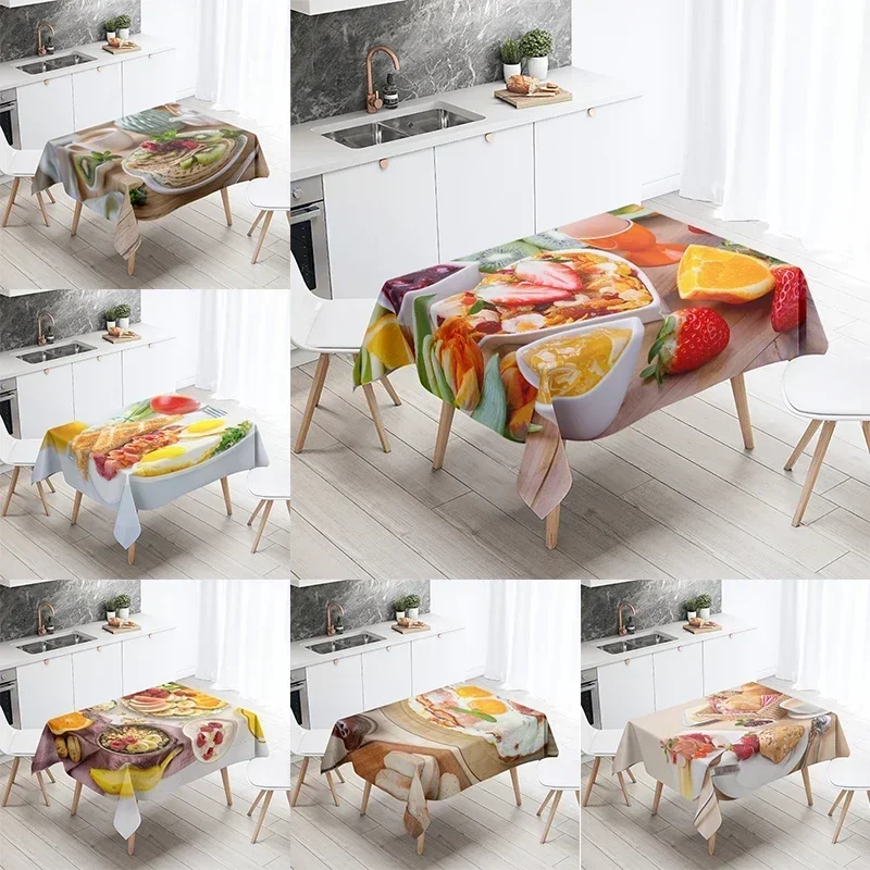 Mysterious Texture Printed Tablecloth Home Decor Rectangular Party Anti-Fouling Dustproof Cloth 2022 November-2