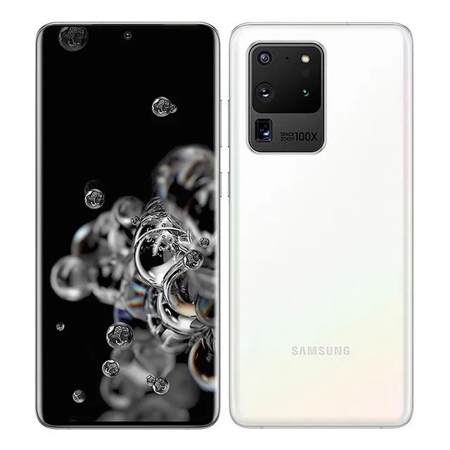 Original Samsung Galaxy S20 Ultra G988U1 5G Mobile Phone 12GB RAM 128GB ROM 6.9'' Snapdragon 865 OctaCore Quad Camera SmartPhone