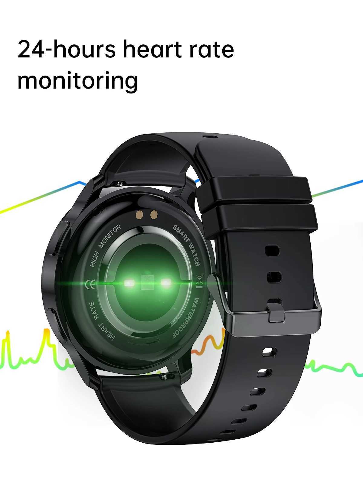 for OnePlus Ace Pro Infinix SMART 6 HONOR 80 GT Men Watch 1.5 HD Sn NFC Smartwatch Wens Wristwatch Fitness Bracelet Z241218