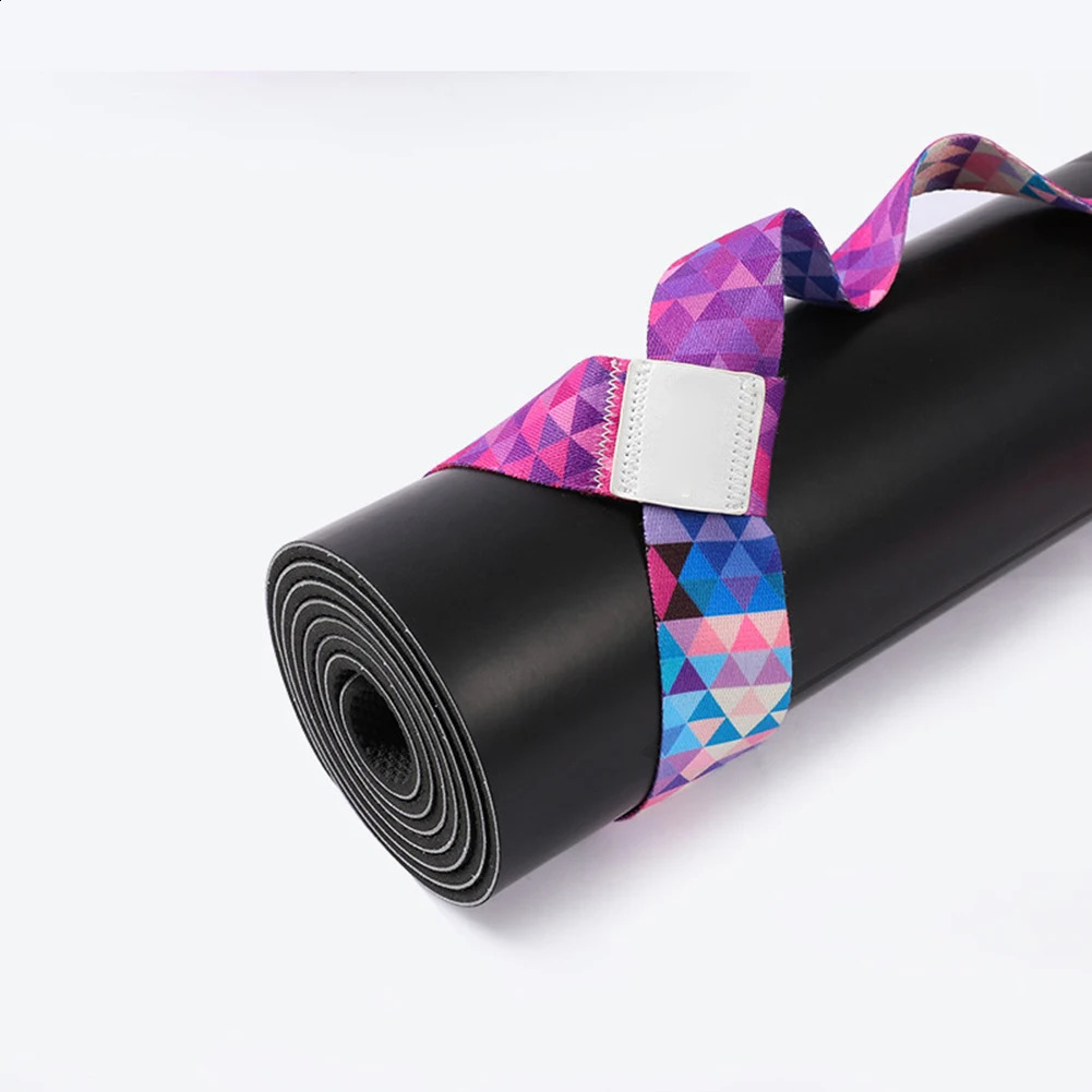 Yoga Mat Carrying Strap Adjustable Shoulder Straps Pilates Exercise Sling Sports Belt Carry 241216