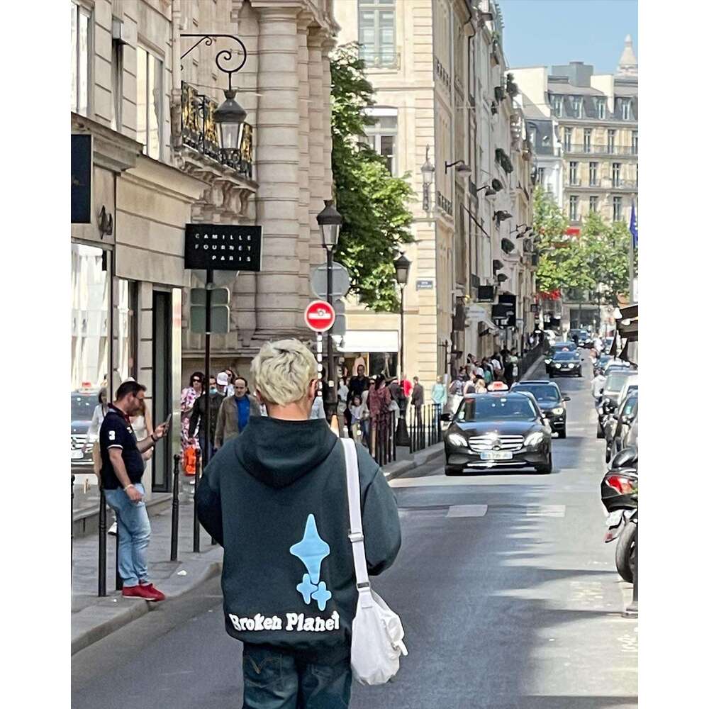 2025 Y2k Mens Clothing Men Graphic Printed Quality Heavyweight Loose Pullover Streetwear High Street BP Hoodies ropa hombre