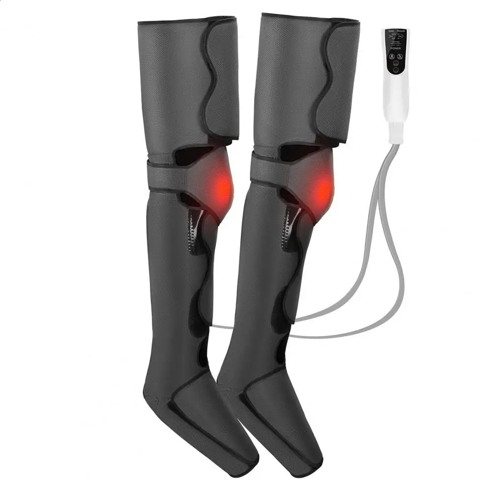 Leg Massager with Air Compression for Circulation Relaxation And Pain Relief 6 Modes 3 Vibration 3 Intensity Level Leg Compress 241224