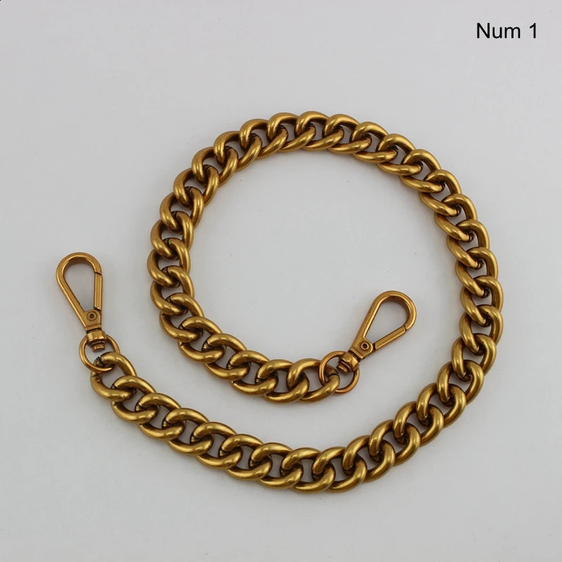 1-5 pieces of 60-130cm bag with metal chain strap DIY handle cross body accessory handbag detachable and replaceable wallet chain strap 241223