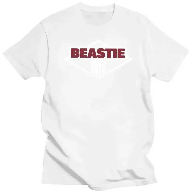 Short sleeved Camiseta mens Beastie shirt simple American hip-hop group T-shirt Harajuku 100% pure cotton EU size boy W241223