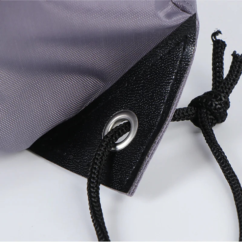 2050Pcs Custom Bag Printing Schoolbag Promotional Outdoor Casual Gym Sport Waterproof Advertising Drawstring Backpack 241213