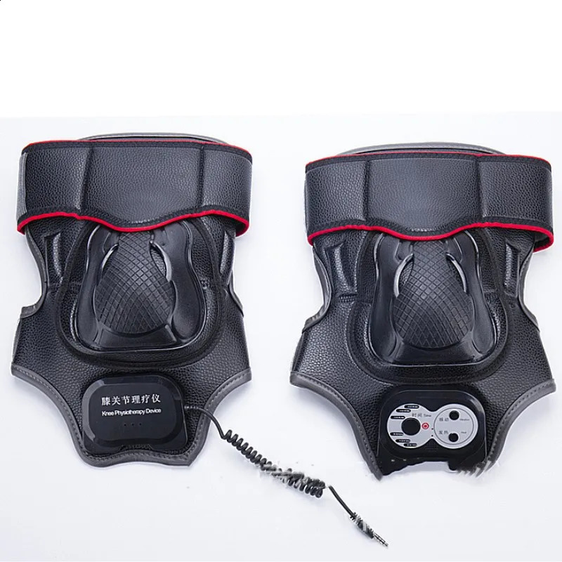Electric Heating Kneepads Shoulder Massage Heated Knee Brace Straps Adjustable Pads For Knee Arm Neck Vibration Knee Joint Brace 241224