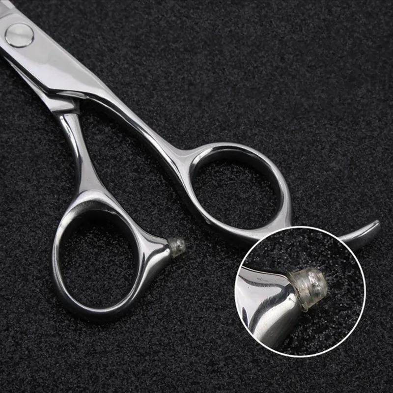 professional Japan 440c 5.5 6 silver cut hair scissors haircut thinning barber makas hair cutting shears hairdresser scissors 241224