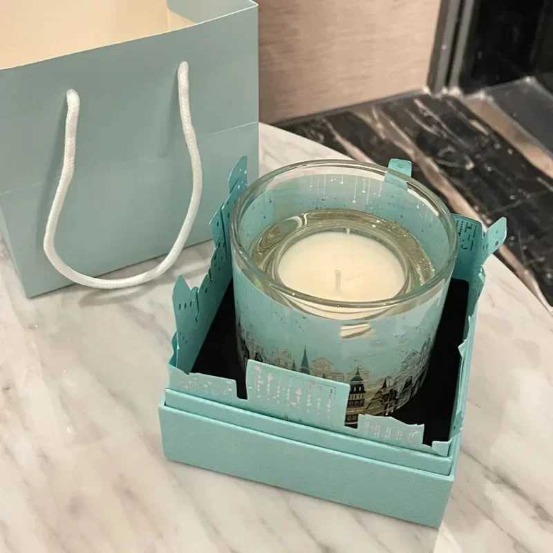 Luxury Fragrance Gift Box Smokeless Scented Candle Wax Jelly Romantic Room Decor Aromatherapy Candle New Year Xmas Party GiftXJ241223