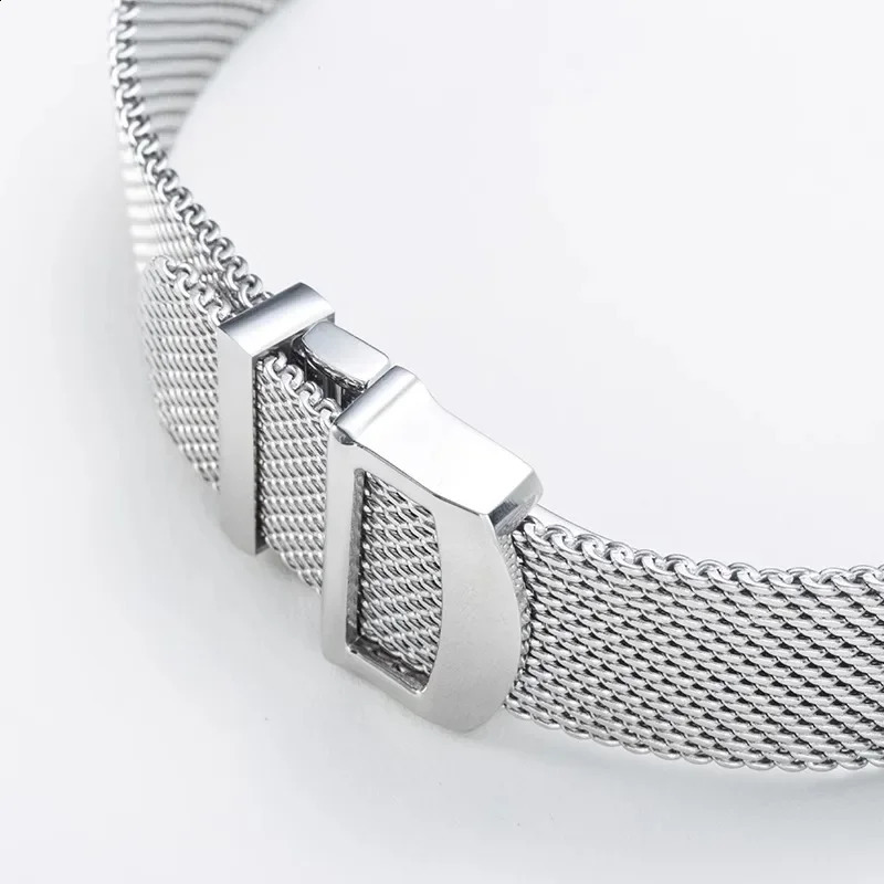 Watch accessories For IWC PORTOFINO PORTUGIESER Metal Strap Milanese Stainless Steel Band Chain 20mm 22mm With tools 241220