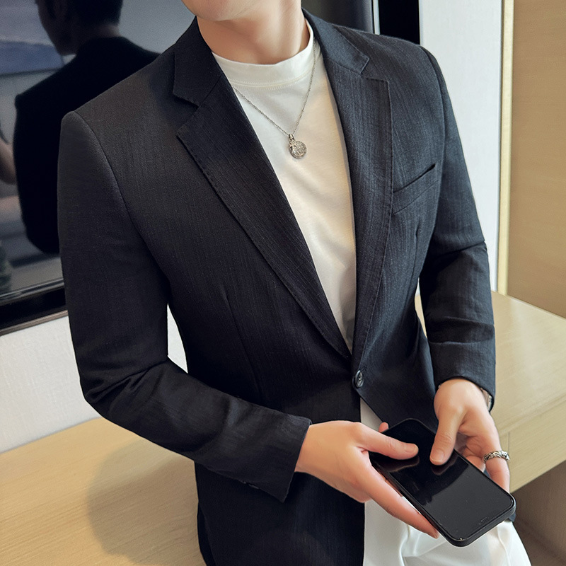 3334 Autumn Winter Business Casual Suits - Trendy Korean Style Fashion Suit Set