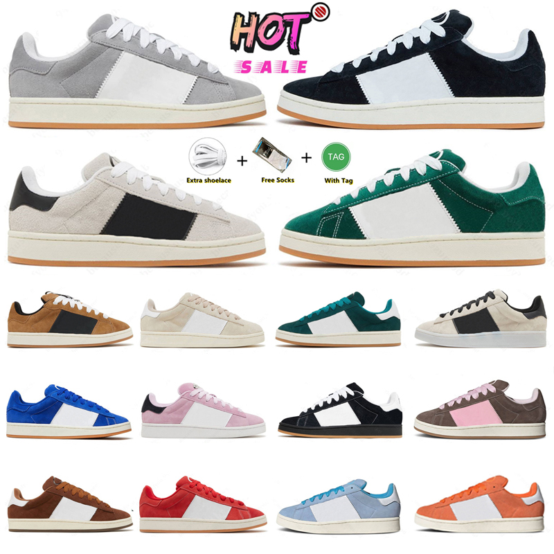 00s Designer Casual Shoes Pink Glow White Black Gum Velvet Pony Sporty Tonal Rich Cream Core Men Women trainers Sports platform sneakers Jogging Walking