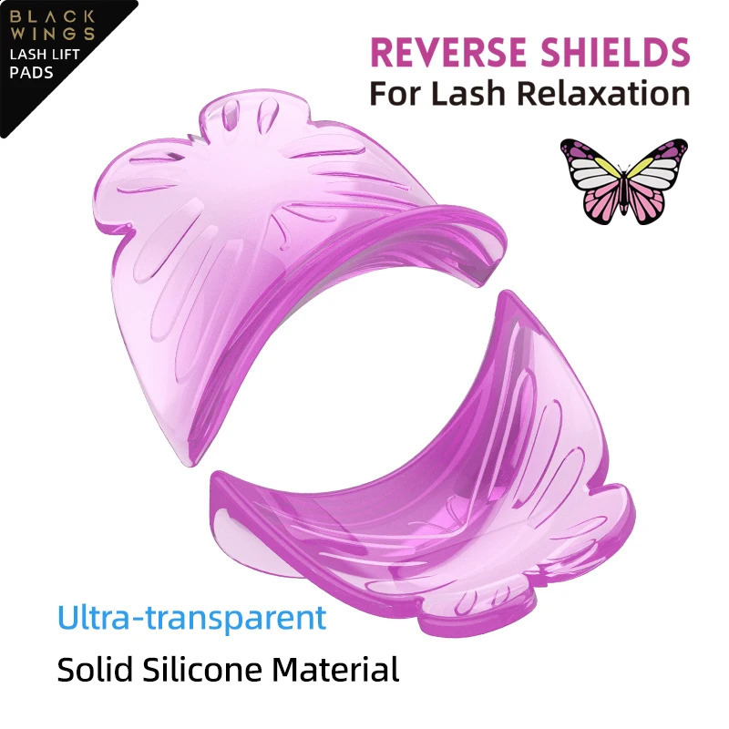 Reverse Shields rEyelash ing Curler Lift Pads Eyelash Pads Rods For LashLift Silicone For Eyelashes Makeup Beauty Too 250103
