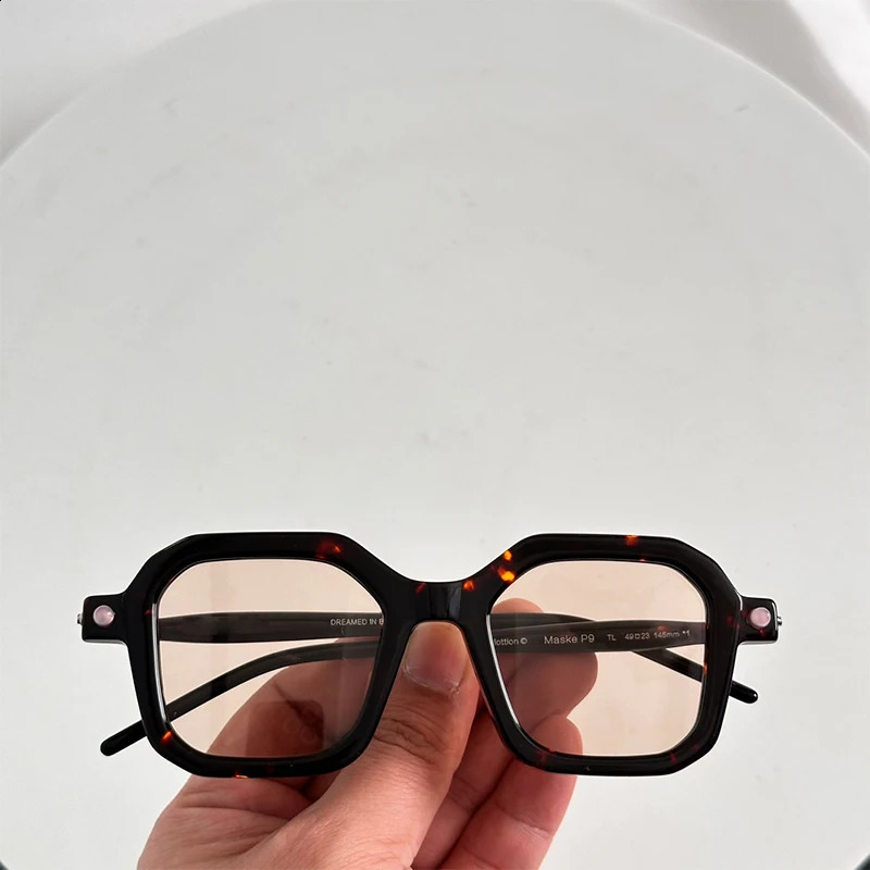 Y2K Style Germany Sunglasses Maske P9 Fashion Vintage Rectangle Glasses For Men Women Classic Eyewear Outdoor Travel Shade 241223