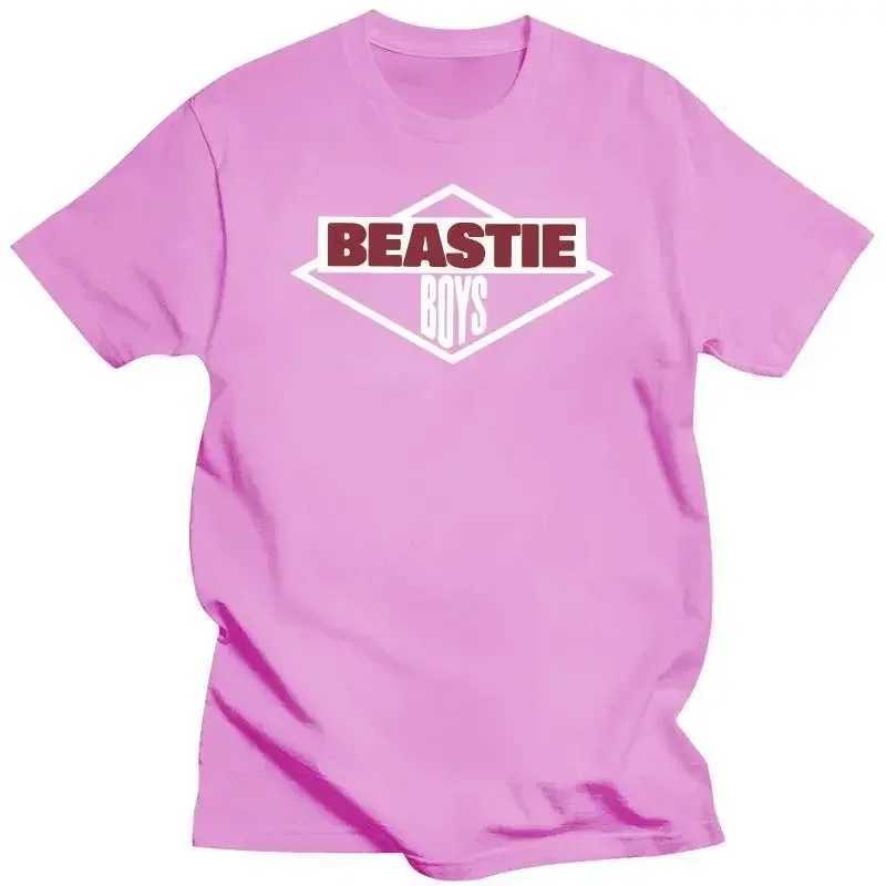 Short sleeved Camiseta mens Beastie shirt simple American hip-hop group T-shirt Harajuku 100% pure cotton EU size boy W241223