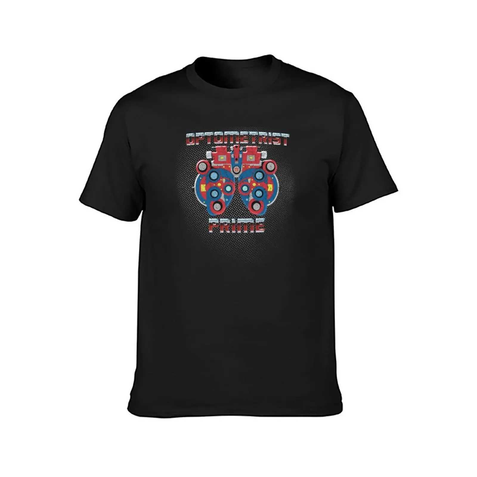 Optometrist Prime T-shirt Cute Top Solid Color Mens T-shirt Graphic W241223