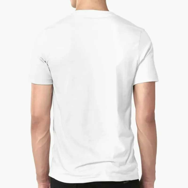 Comfortable and simple suitable for sports car enthusiasts summer mens short sleeved T-shirt BMW retro printed casual shirt W241223
