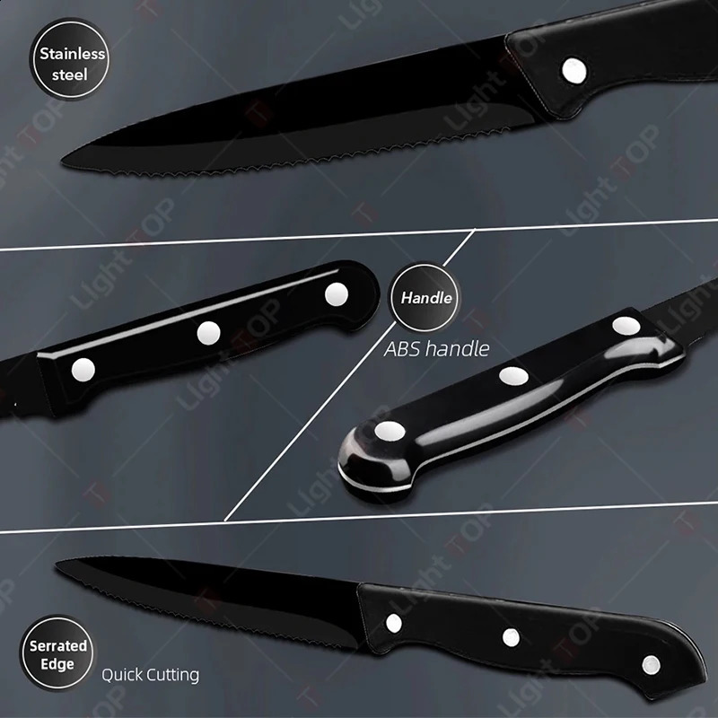 Stainless steel bread knife professional kitchen knife steak knife 241223