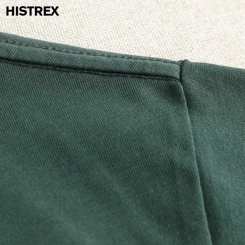 00 womens heavy-duty cotton T-shirt short sleeved flat top solid oversized T-shirt high-quality clothing 6.8oz 230gsm W241223