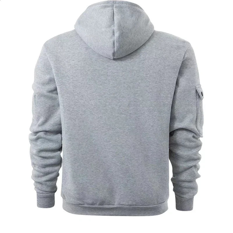 Mens full zip hoodie jacket hoodie regular pocket sports outdoor daily er basic casual autumn winter hoodie sportswear 241223