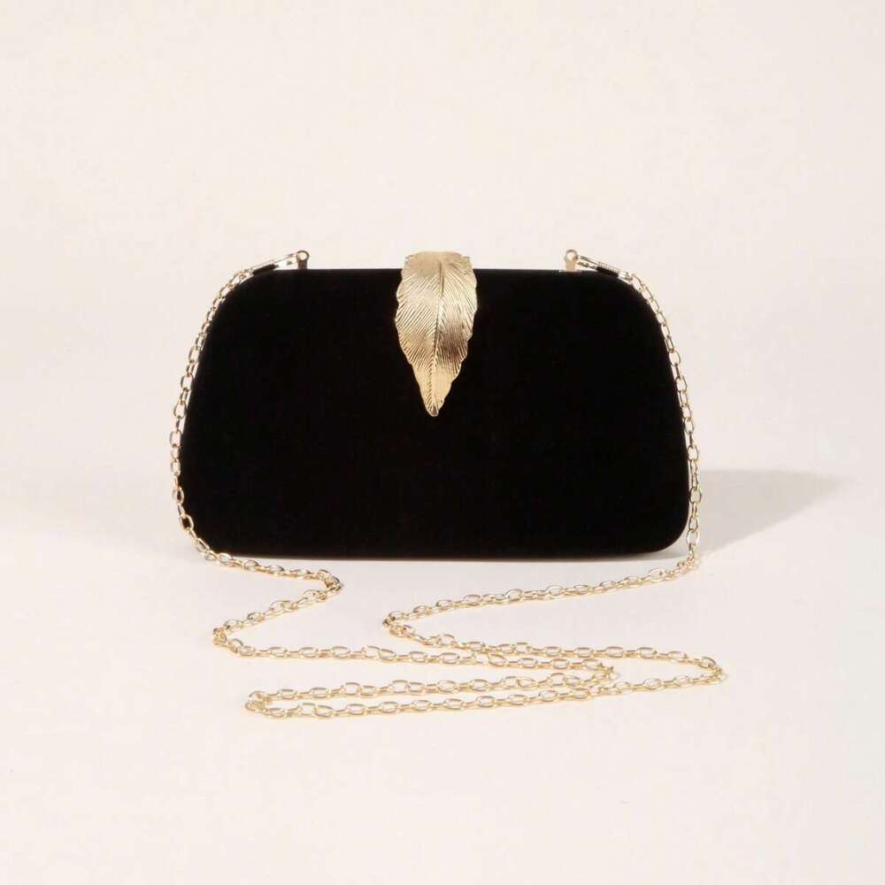 Women's Bags Handbag Evening Black Hand-Held Women's Party Storage Bag, High-End Dress, Banquet Bag