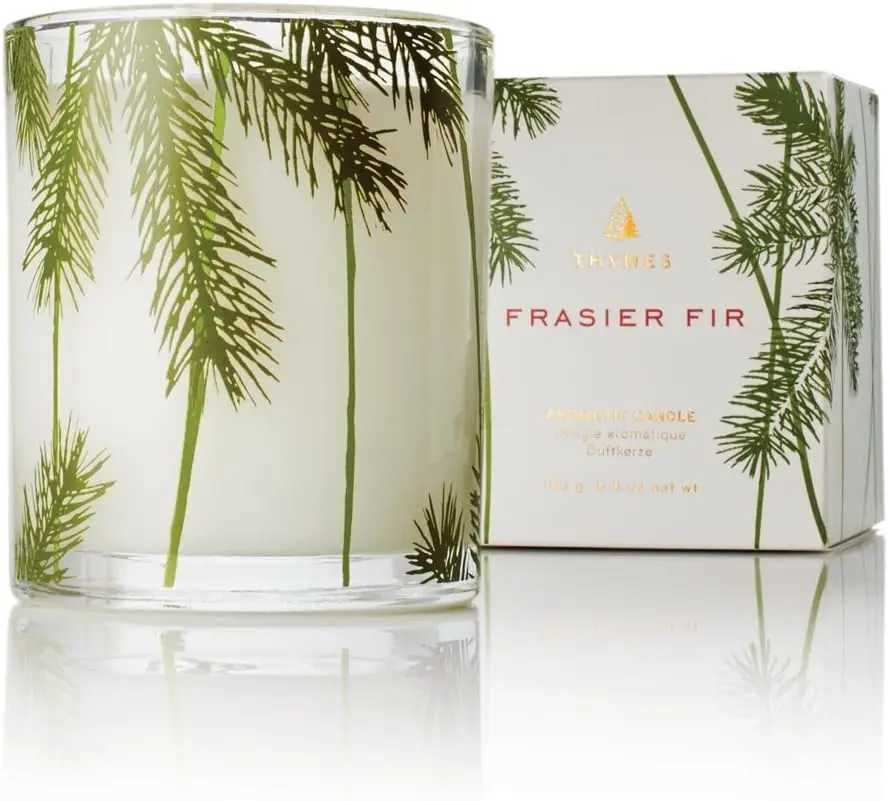 Candle - Highly Scented Candles for a Luxury Home Fragrance - Holiday Candles with a Forest Fragrance - Single-Wick Candle 6.5ozXJ241223