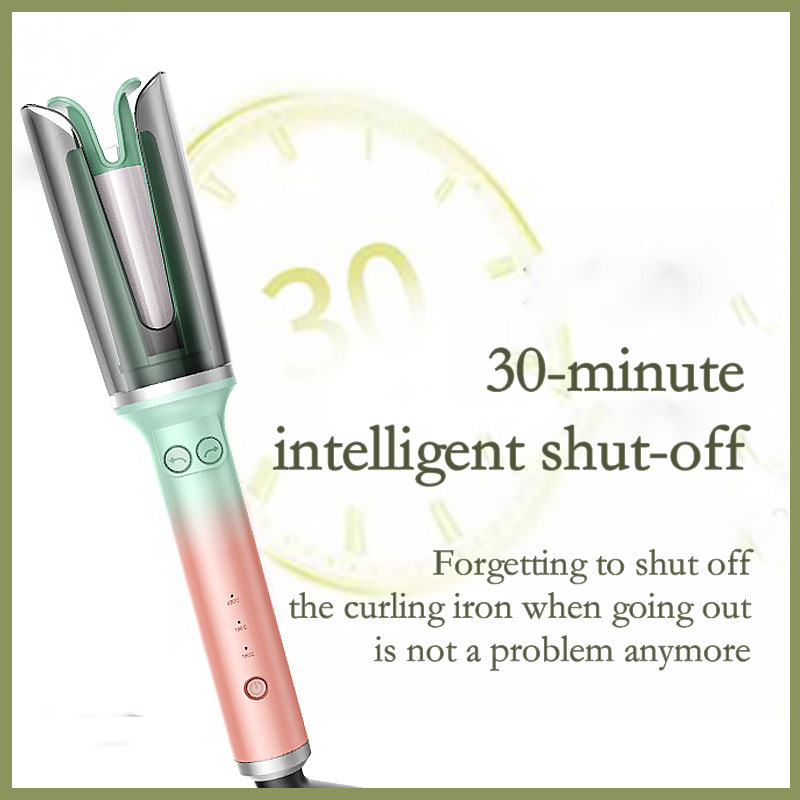 Electric Curler Negative ion for Women Wave Professional Automatic rotation Tool Long-lasting Hair Curlers